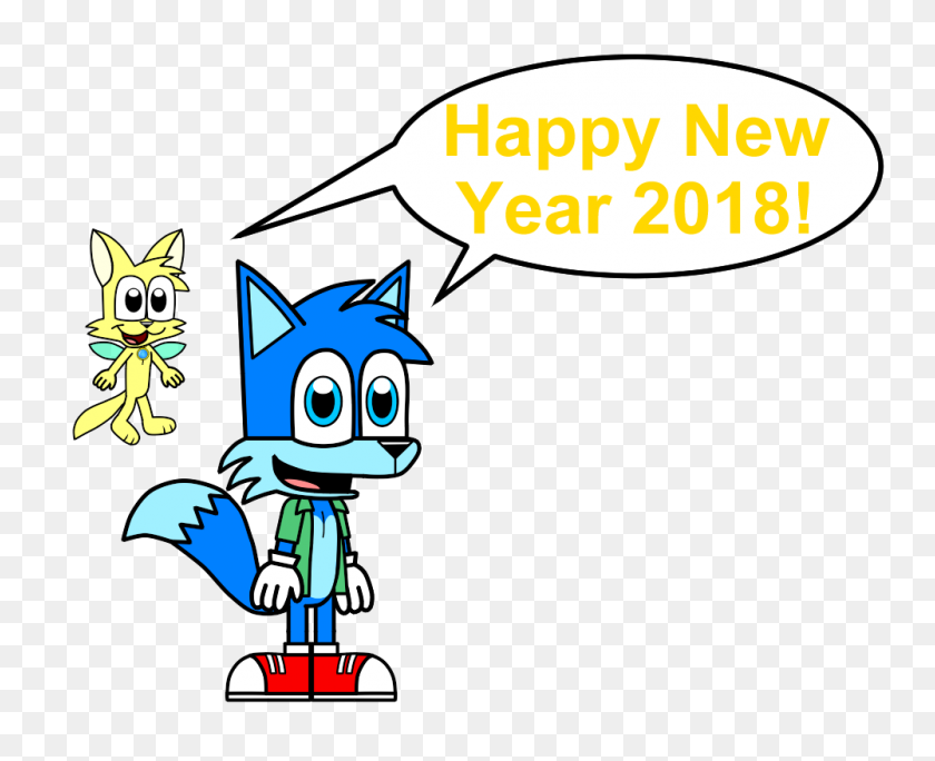 1000x800 Happy New Year - New Year 2018 Clipart