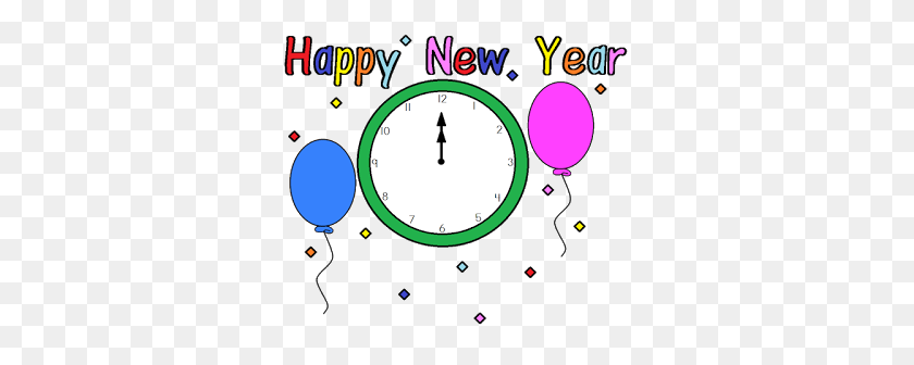 320x276 Happy New Year Clip Art - New Year 2016 Clipart