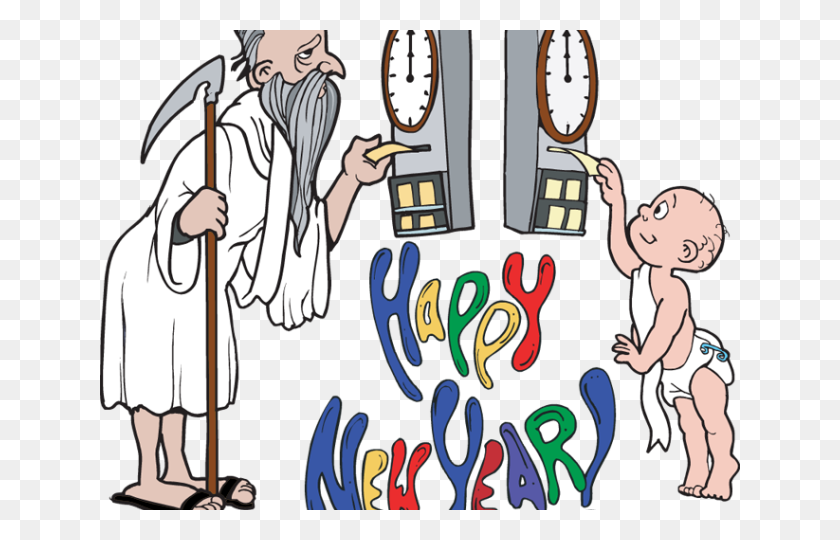 640x480 Happy New Year Clipart Child - Happy New Year Clipart