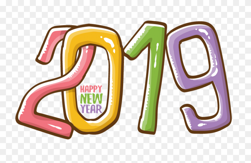 800x500 Happy New Year Vector Free Vector Graphic Download - New Year Clip Art Free Download