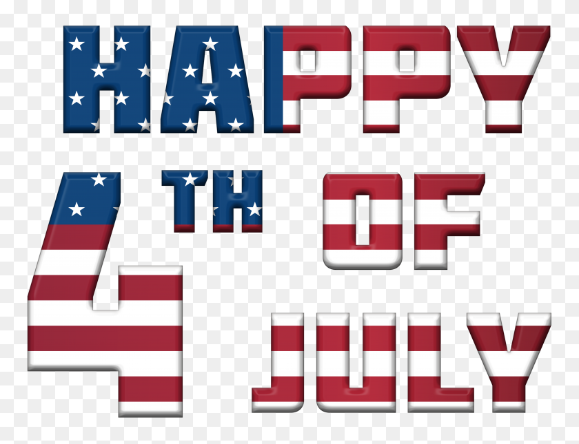 8000x6000 Happy Of July Usa Png Clip Art - Fourth Of July PNG