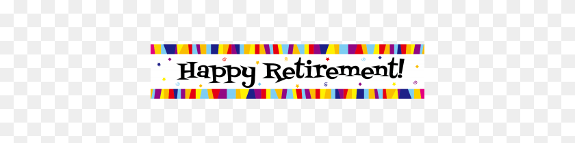400x150 Happy Retirement Clipart - Average Clipart