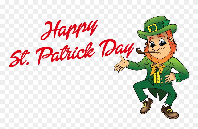 1920x1200 Happy St Patrick's Day Text Name Png - Patrick PNG