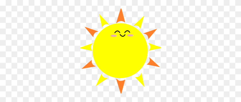282x297 Счастливое Солнце Картинки - Солнце Клипарт Картинки