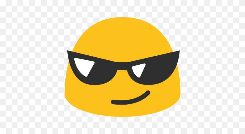 400x400 Счастливые Солнцезащитные Очки Emoji Clipart Hd - Солнцезащитные Очки Emoji Clipart