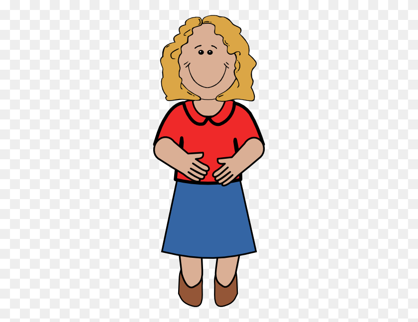 270x587 Happy Teacher Clip Art - Woman Teacher Clipart