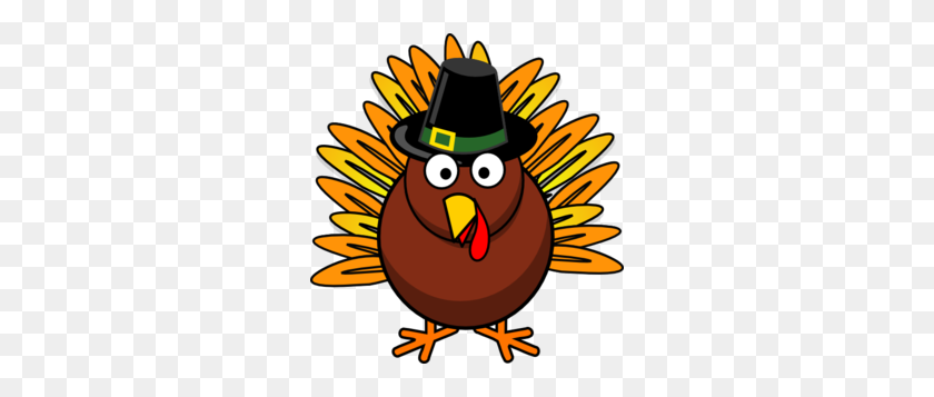 282x297 Happy Thanksgiving Clipart - Potluck Clipart Free