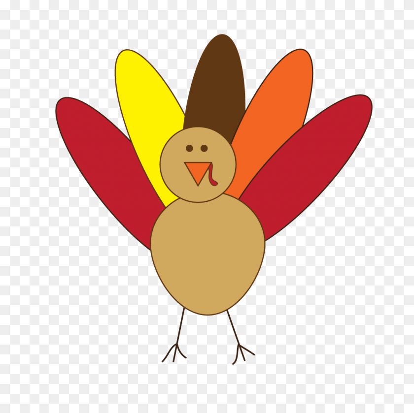 1000x1000 Happy Thanksgiving Turkey Clipart Clipart Kid - Happy Thanksgiving Clip Art