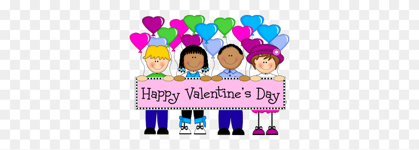 320x241 Happy Valentines Day - Kids Valentines Clipart