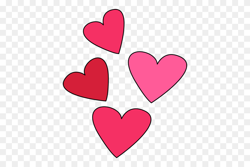 418x500 Feliz Dia De San Valentin Clipart For Love Share Submit Download - Cute Valentine Clipart