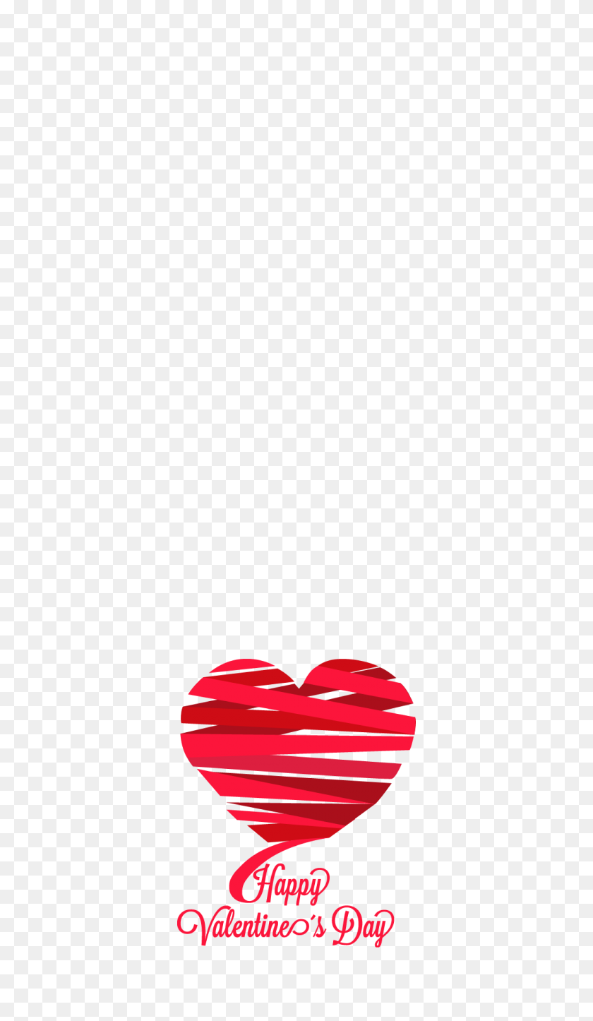 1080x1920 Happy Valentine's Day Snapchat Filter Geofilter Maker On Filterpop - Happy Valentines Day PNG