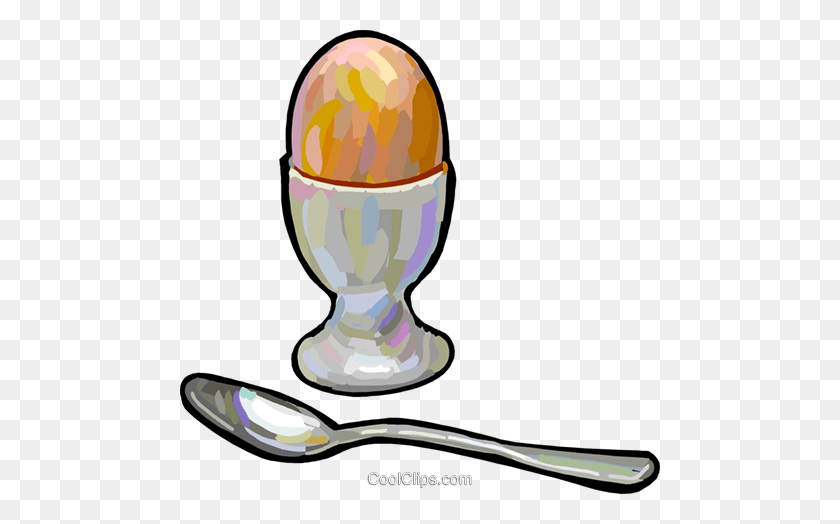 480x464 Hard Boiled Egg Royalty Free Vector Clip Art Illustration - Hard Clipart