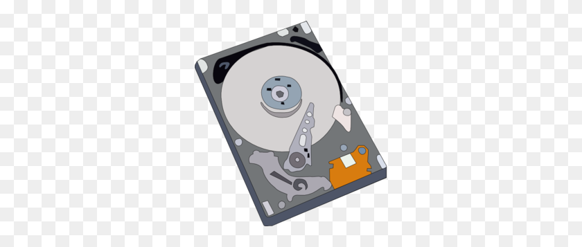 277x297 Hard Disk Clip Art - Hard Drive Clipart