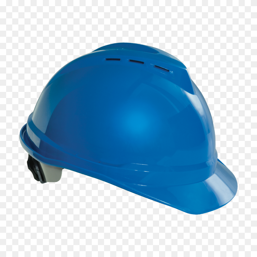 1000x1000 Sombrero Duro, Azul - Sombrero De Construcción Png