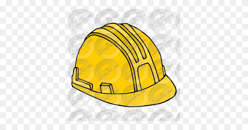380x380 Hard Hat Picture For Classroom Therapy Use - Construction Hat PNG