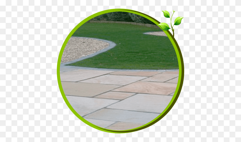 444x436 Hard Landscaping In Cardiff - Walkway PNG