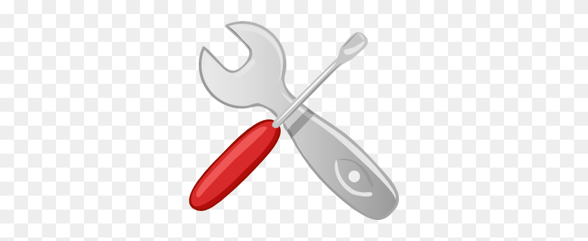 300x285 Hardware Tools Workshop Screwdriver Wrench Clip Art - Workshop Clipart