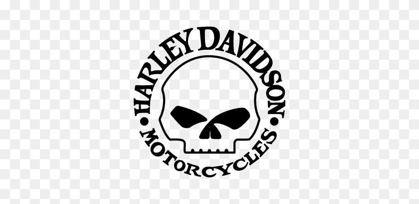 350x350 Harley Davidson Clipart Skull - Pirate Clipart