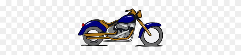 296x135 Harley Mc Oro Y Azul Clipart - Harley Clipart