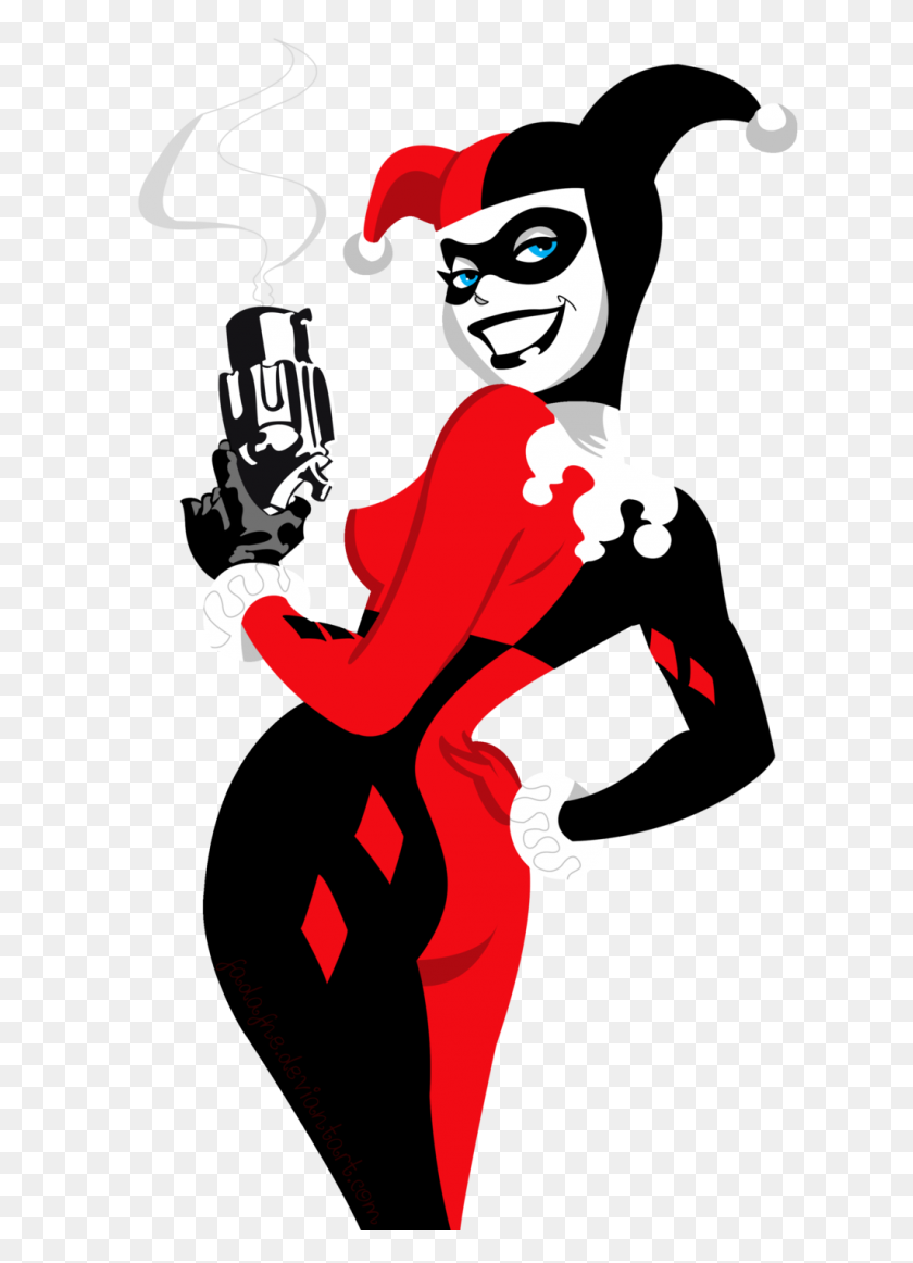 1024x1448 Harley Quinn Clipart - Joker Clipart