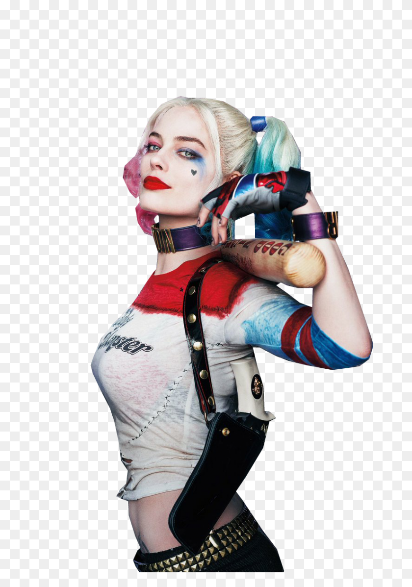 823x1200 Harley Quinn Png Images Free Download - Deadshot PNG