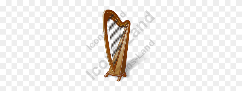 256x256 Harp Icon, Pngico Icons - Harp PNG