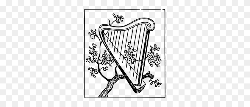 273x299 Harp Png Images, Icon, Cliparts - Harpy Clipart