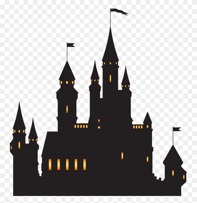 Download Hogwarts Outline Silhouette - Hogwarts Castle Clipart ...