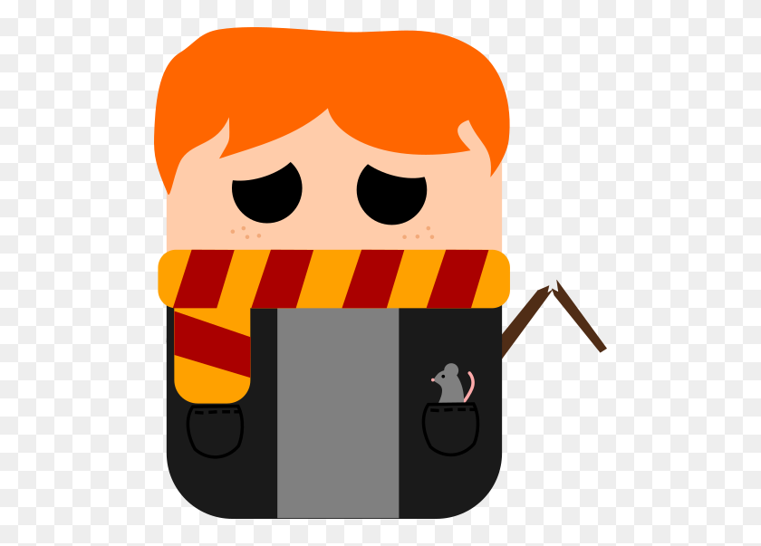 500x543 Harry Potter Isabelarts - Ron Weasley Clipart