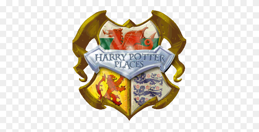 369x369 Harry Potter Places - Hufflepuff Crest PNG