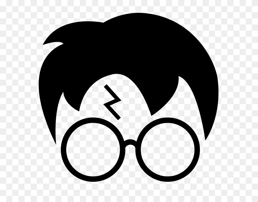 600x600 Harry Potter Wand Clip Art Black And White - Harry Potter Wand Clipart