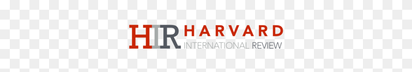 320x87 Harvard International Review Logo - Harvard Logo PNG