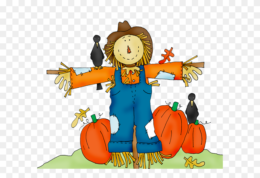 600x516 Harvest Clipart Scarecrow - Scarecrow Clipart