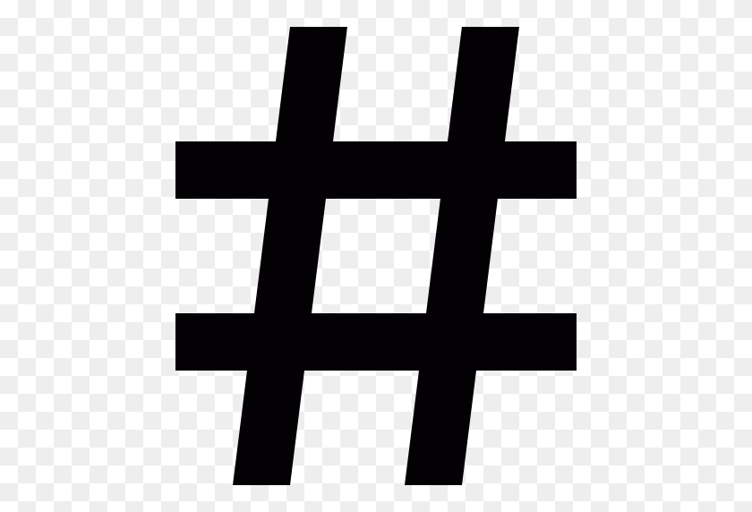 512x512 Hashtag - Hashtag PNG