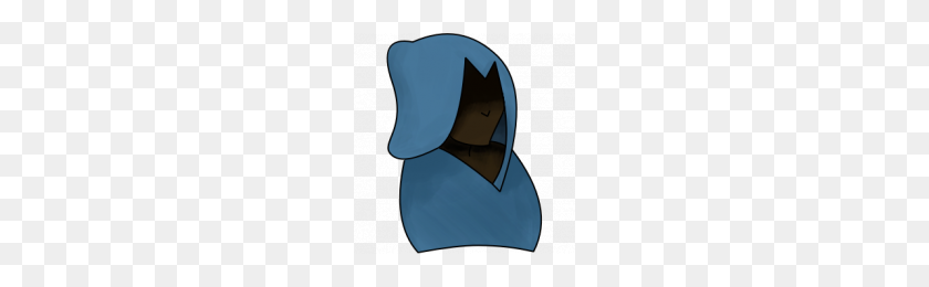 200x200 Hashtag - Hooded Figure PNG