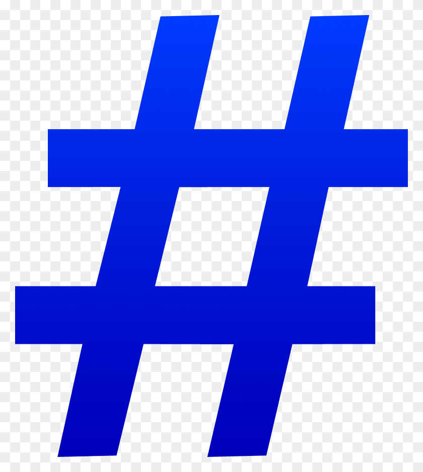 4104x4627 Hashtag Clip Art - Hashtag Clipart