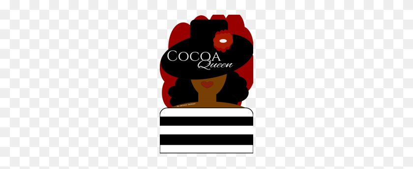 190x285 Hat And Flower Cocoa Queen Red Splash - Red Splash PNG