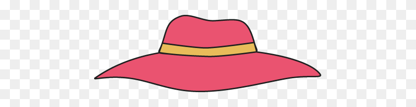 459x156 Hat Clip Art - Red Hat Ladies Clipart