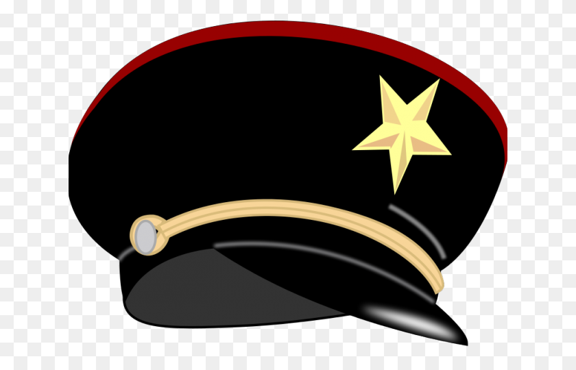 640x480 Hat Clipart - Captain Hat Clipart