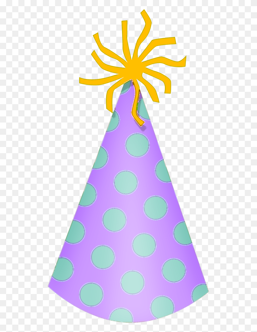 527x1024 Шляпа Клипарт С Днем Рождения - День Рождения Шляпа Клипарт