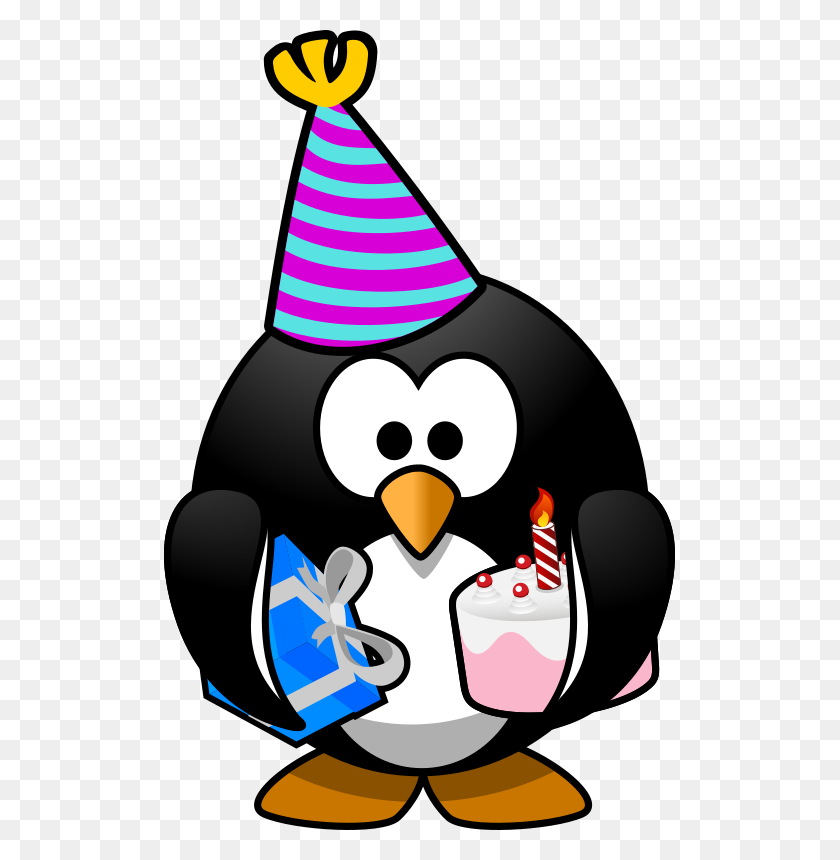 511x800 Hat Clipart Happy Birthday - Happy Birthday Clip Art Images