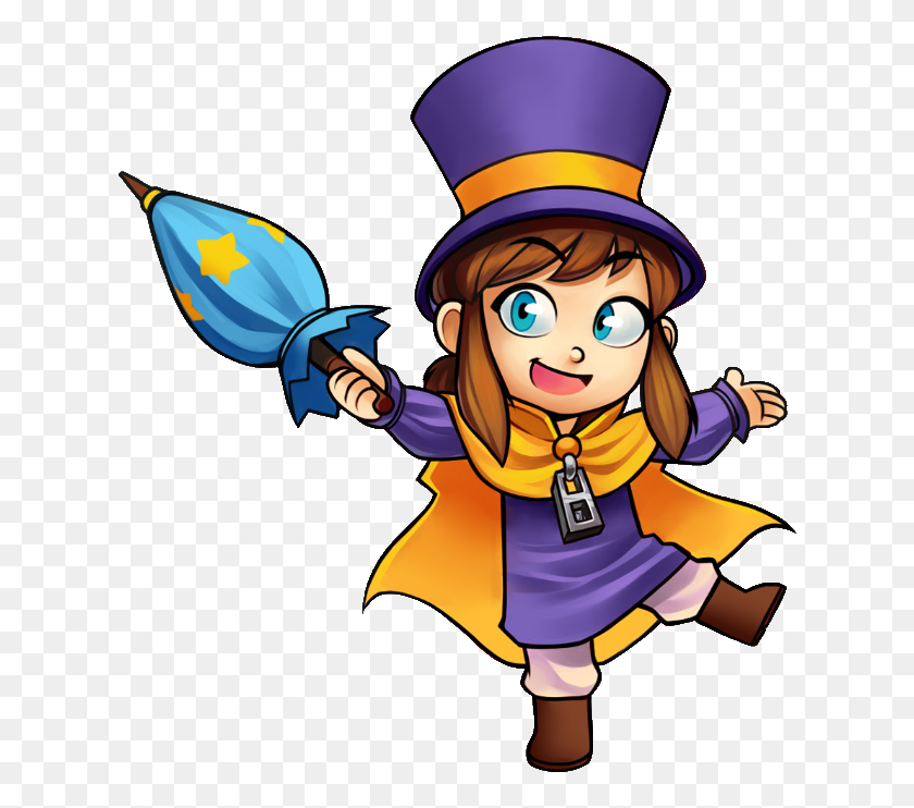 628x682 Hat Kid A Hat In Time Wiki Fandom Powered - Boy In Pajamas Clipart