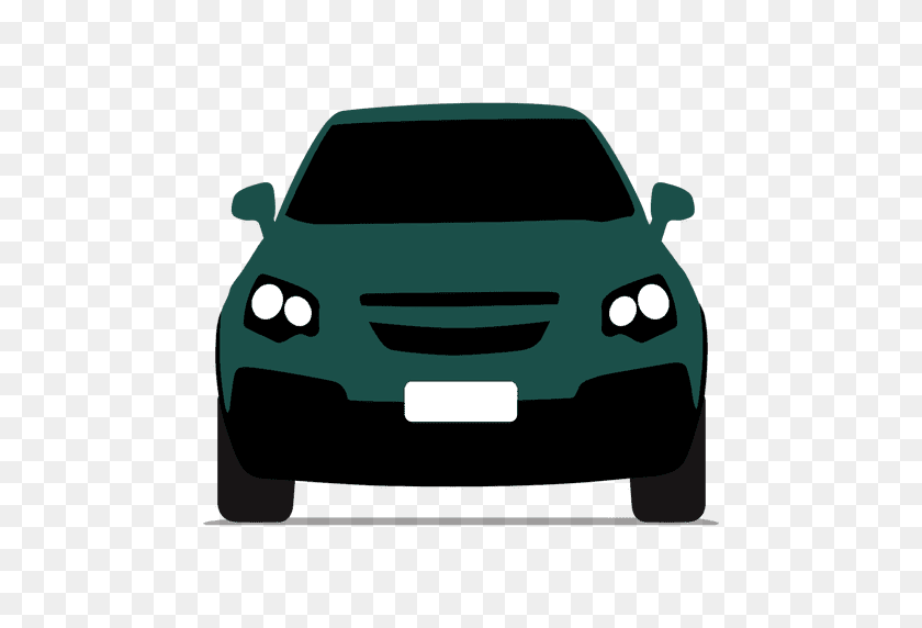 512x512 Hatchback Front View - Car Front PNG