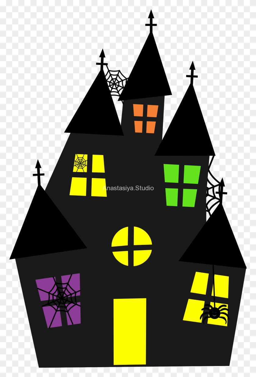 1176x1771 Дом С Привидениями Мультимедийная Студия Анастасии - Замок С Привидениями Клипарт