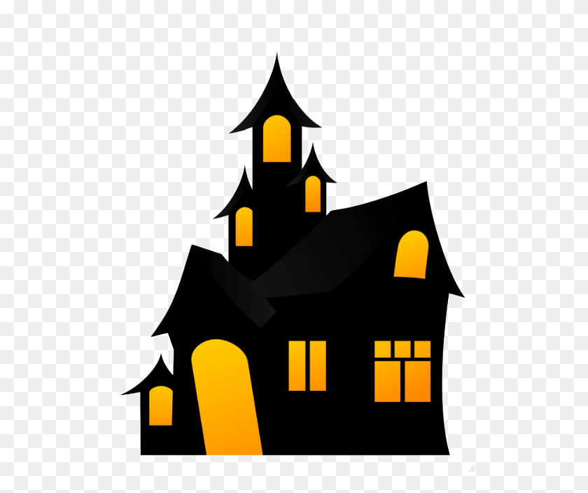 516x644 Дом С Привидениями Хэллоуин Разное В Хэллоуин - Дом С Привидениями Клипарт Бесплатно