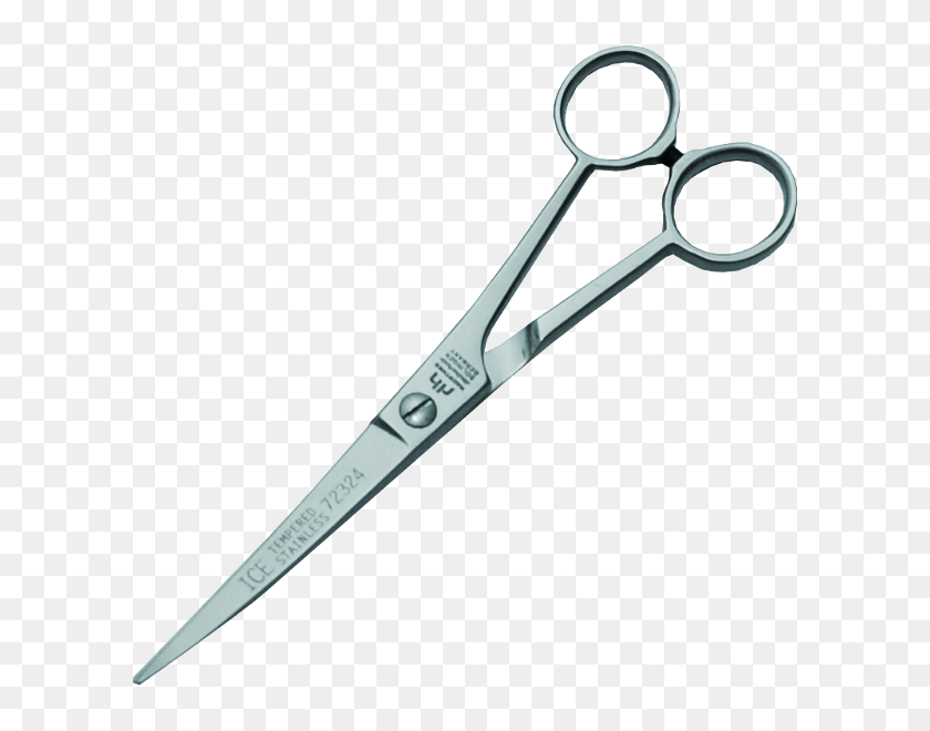 600x600 Hauptner Curved Grooming Scissor - Hair Cutting Scissors Clip Art