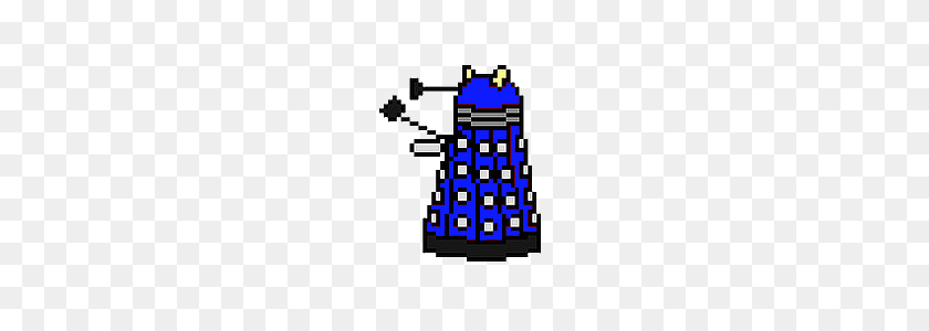 186x240 Have A Pixel Dalek I Found And Recolored Because I - Dalek PNG