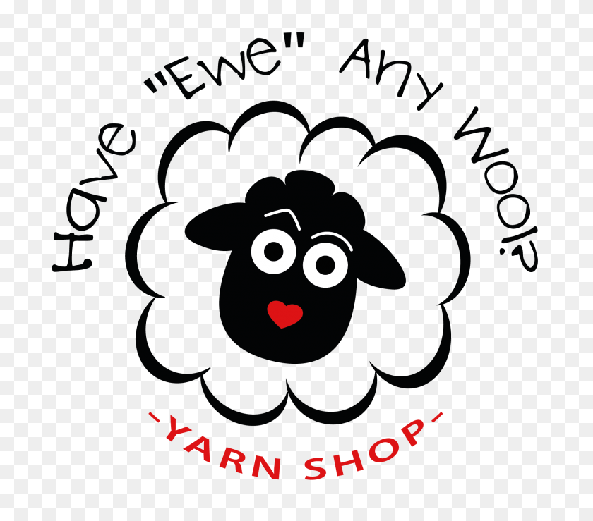 1798x1566 Have Ewe Any Wool Yarn Shop Shediac, Moncton, Dieppe, Bouctouche - Clipart De Hilo Y Ganchillo