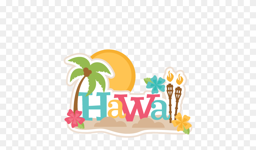 432x432 Hawaii Travel Clipart - Summer Break Clipart