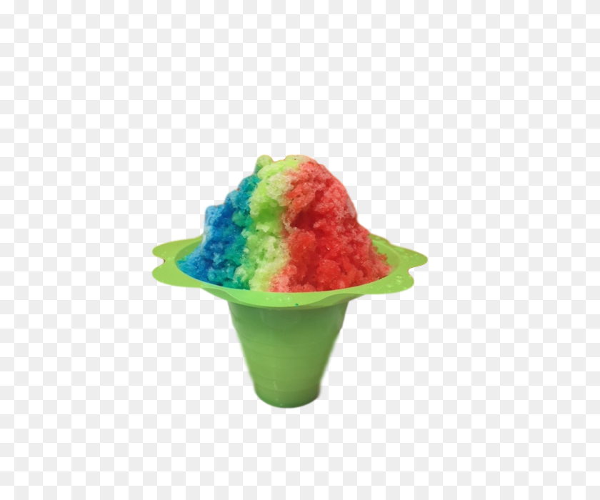 480x640 Hawaiian Shaved Ice Flower Cup - Snow Cone PNG